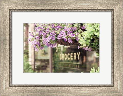 Framed Country Grocery Store Print