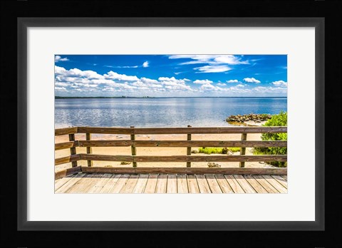 Framed Ocean Overlook Print