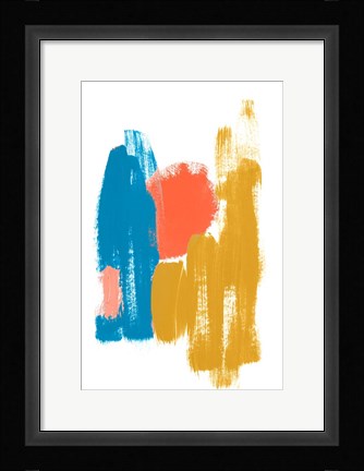 Framed Mindful Art I Print