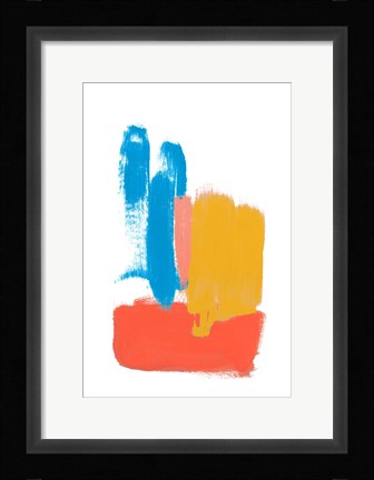 Framed Mindful Art II Print