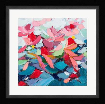 Framed Pastel Internodes Print