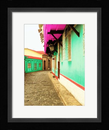 Framed Island Street Print