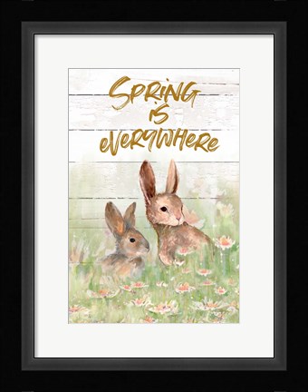 Framed Spring Is Everywhere Print