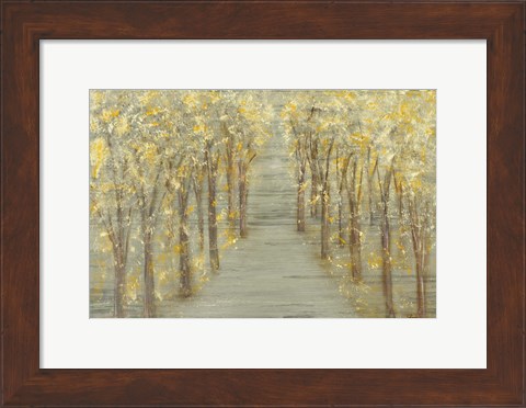 Framed Gold Forest Print