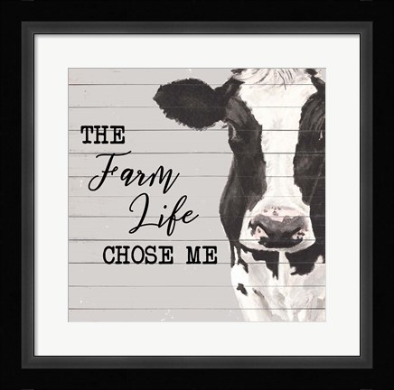 Framed Farm Life Print