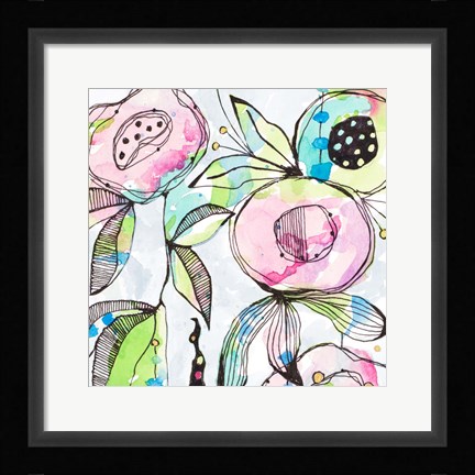 Framed Blooming Summer Print