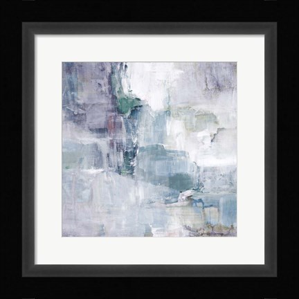 Framed Blue Scenario III Print