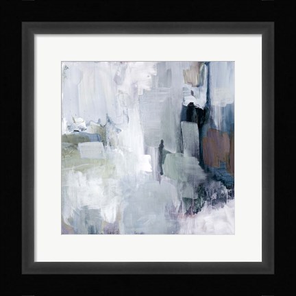 Framed Blue Scenario IV Print