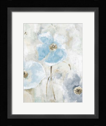 Framed Blue Spring Begins Print