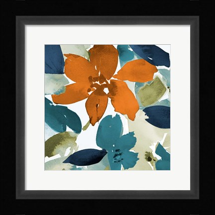 Framed Contemporary Blooms Print