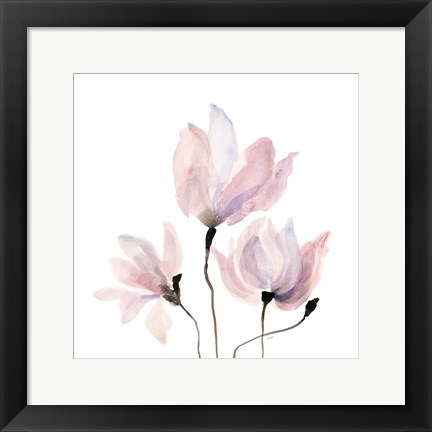 Framed Floral Sway IV Print