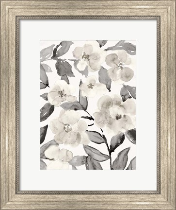Framed Fragrant Shadow Of Spring At Night Print
