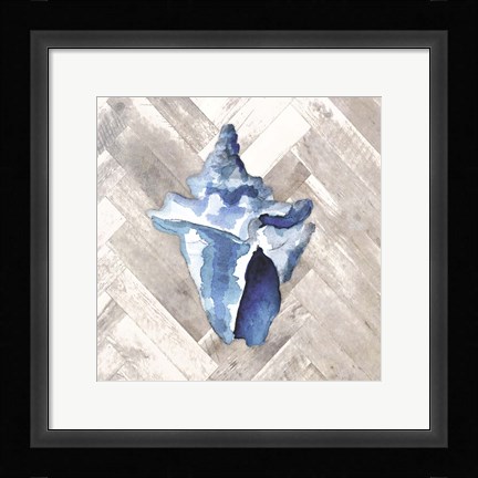 Framed Modern Coastal I Print