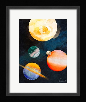 Framed Outer Space Print