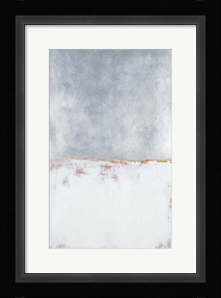 Framed Timeless Silver Perspective Print