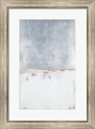 Framed Timeless Silver Perspective Print