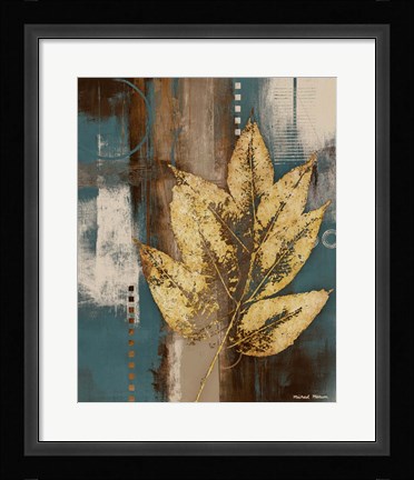 Framed Golden Force I Print