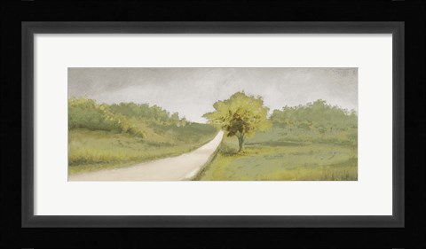 Framed Place Of Passing Time Print