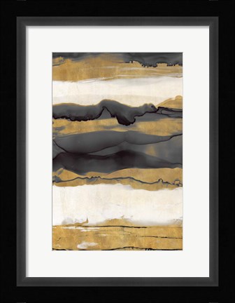 Framed Dark To Light Pattern Print