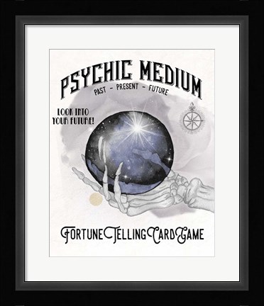 Framed Psychic Medium Print