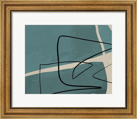 Framed Different Strokes II Print
