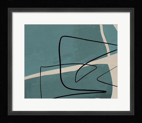 Framed Different Strokes II Print