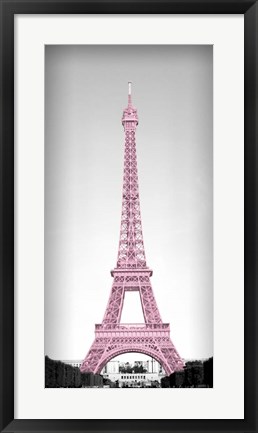 Framed Pretty Paris Blush Print