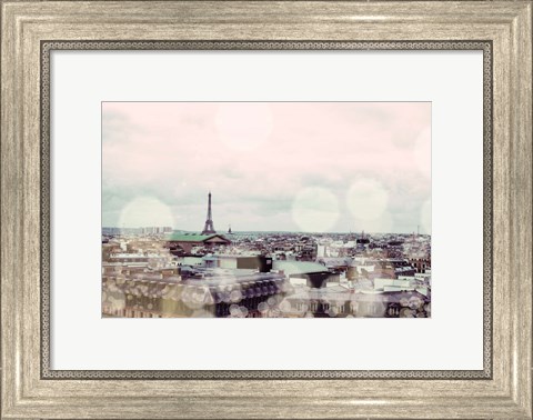 Framed Rooftop Paris Print