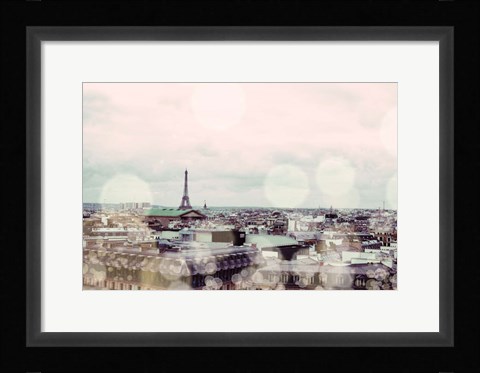 Framed Rooftop Paris Print