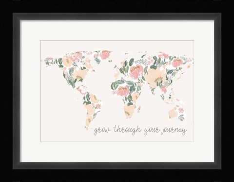 Framed Grow Through Journey Print