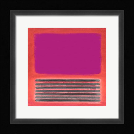 Framed Metamorphosis Squares I Print