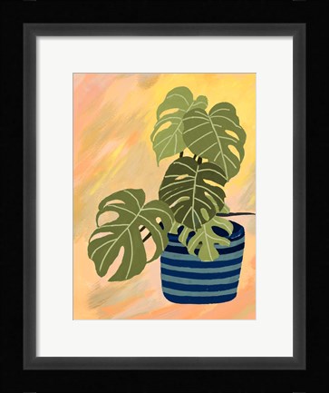 Framed Bright Back To Nature I Print