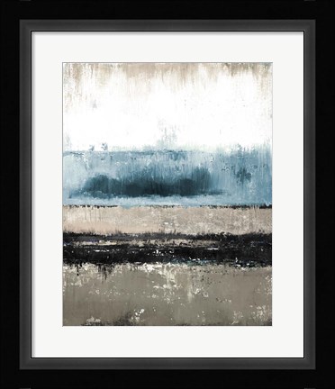 Framed Dark Rain Print