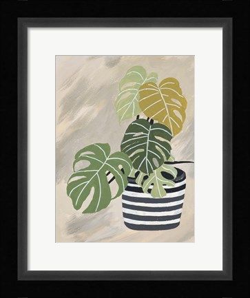 Framed Potted Back To Nature I Print