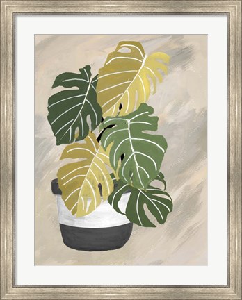Framed Potted Back To Nature II Print