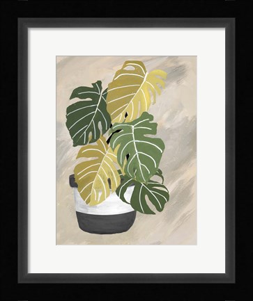 Framed Potted Back To Nature II Print