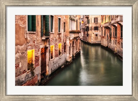 Framed Venice Twilight Print