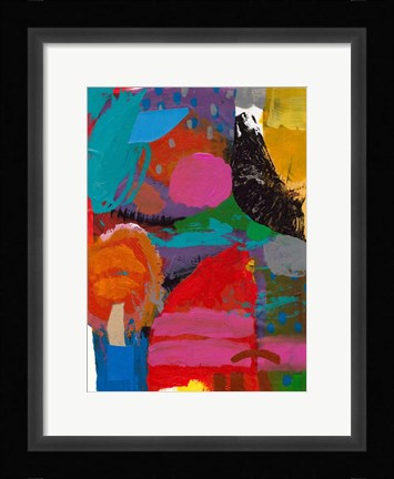 Framed Red Adventures Print