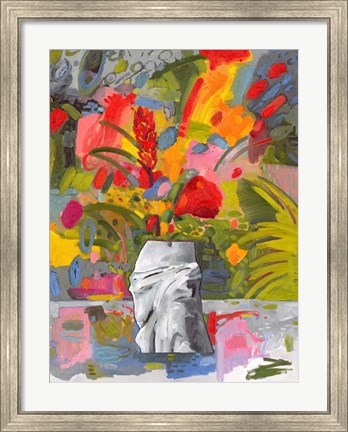 Framed Bright Flora Print