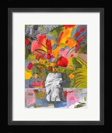 Framed Bright Flora Print