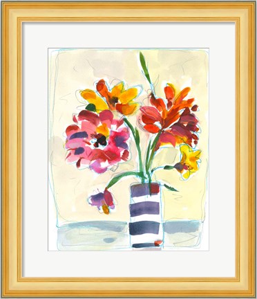 Framed Blooming At Home Print