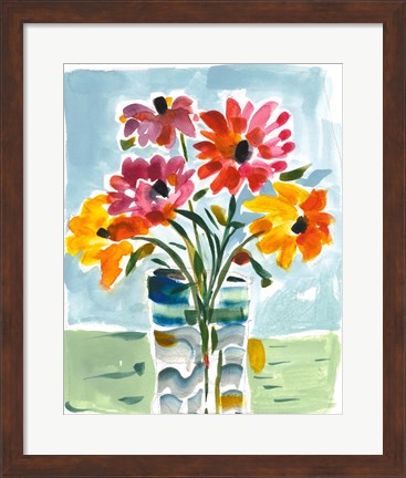 Framed Floral Gift Print