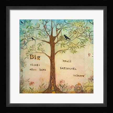 Framed Big Things I Print