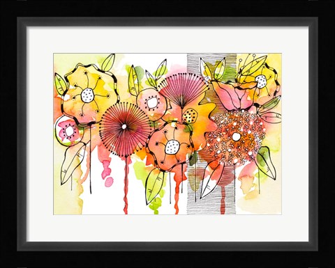 Framed Splash of Intrigue Print