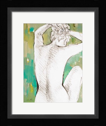 Framed Modern Woman I Print