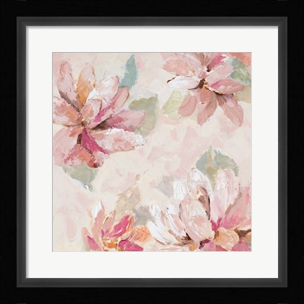Framed Blushing Spring II Print