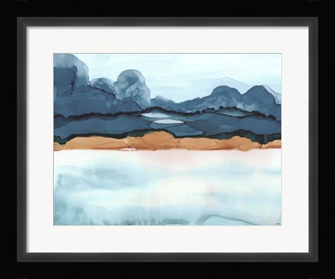 Framed Ink Land Print