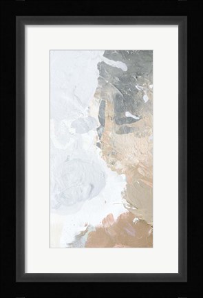 Framed Pastel Abstract Print