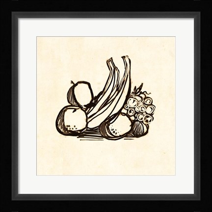 Framed Fruit At Rest Print