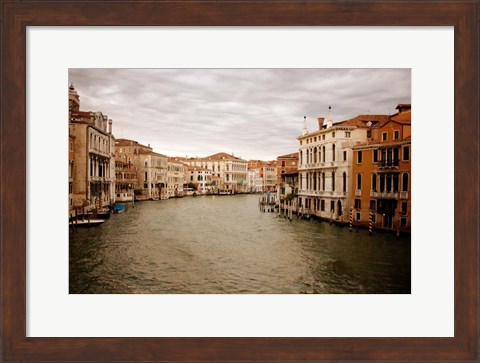 Framed Venetian Canals II Print